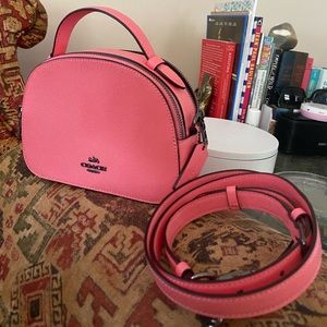 Coach Serena Bright Lemonade Pink Lunchbox Bag NWT Barbie